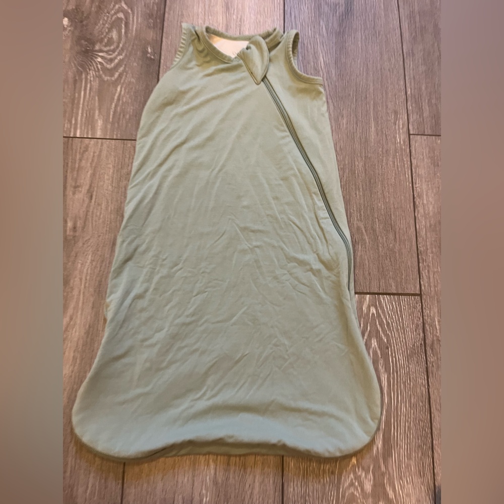 Quince Sage Green Sleeveless Sleep Sack